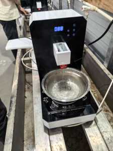 Cocina de Inducción Inteligente Comercial de Cerámica 110V 220V 3300W Impermeable para Fideos Instantáneos con Pantalla LCD y Función Automática - Product Image 4