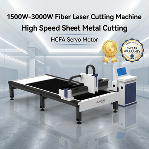 Machine de découpe laser à fibre haute stabilité pour plaques métalliques, acier inoxydable, acier au carbone pour l'industrie de la vaisselle et les pièces automobiles - Product Image 1