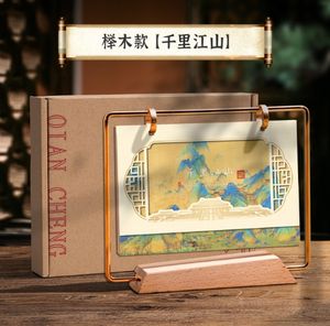 <span class=keywords><strong>Calendrier</strong></span> de table en bois et métal avec horloge, <span class=keywords><strong>calendrier</strong></span> <span class=keywords><strong>lunaire</strong></span> chinois, décoration de bureau, cadeau de l'année du cheval - Product Image 5