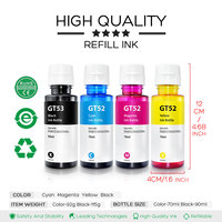 Isi Ulang Tinta Kompatibel GT52 GT51 GT53 Grosir untuk HP DeskJet GT5810/5820/5822/GT5821/GT5811