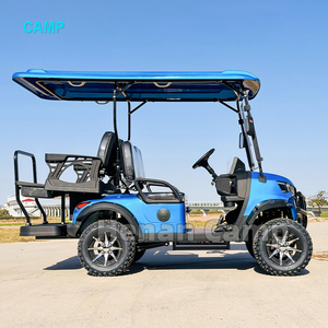 CAMP <span class=keywords><strong>Prix</strong></span> d'usine Voiturette de golf de sport <span class=keywords><strong>4</strong></span> <span class=keywords><strong>places</strong></span> de luxe personnalisée Voiture de golf électrique au lithium Buggy de golf tout-terrain - Product Image 3
