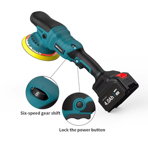 OEM en gros, ponceuse-<span class=keywords><strong>polisseuse</strong></span> <span class=keywords><strong>orbitale</strong></span> sans fil portable à double action 220v, 125mm 150mm, <span class=keywords><strong>mini</strong></span>, vitesse variable, pour voiture, polissage, cirage - Product Image 3