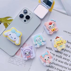2024 phim hoạt hình mới 3D Sanrio điện thoại di động chủ dễ thương trang điểm gương lật gương Máy Tính Để Bàn Chủ mới bán buôn - Product Image 1