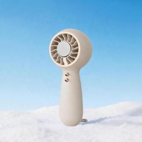 Ventilateur portable de voyage à réfrigération, mini-ventilateur de refroidissement à vent puissant 2 vitesses, prix direct usine, ventilateur pour extensions de cils