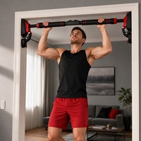 Barre de traction horizontale réglable en acier pour entraînement de force en intérieur, idéale pour la vente en gros