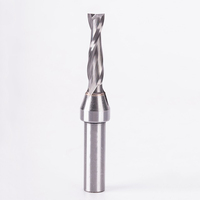 Herramientas de carpintería, 2 flautas, brocas de enrutador de carburo sólido CNC, broca espiral TCT, 2 flautas, brocas espirales