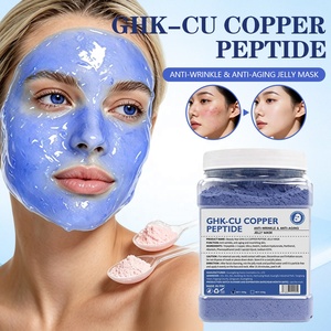 Mascarilla en Polvo de Péptidos GHK-Cu PDRN de Marca Privada OEM, 32 Sabores, 650g, Mascarilla Peel-Off Hidratante con Rosa, NAD y Árbol de Té, para Piel Grasa, SPA, Venta al por Mayor ODM - Product Image 3