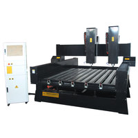 Machine de découpe de pierre Senke pour granit, marbre, Quartz, porcelaine, carreaux de comptoir 1325, double tête, perceuse cnc, marbre