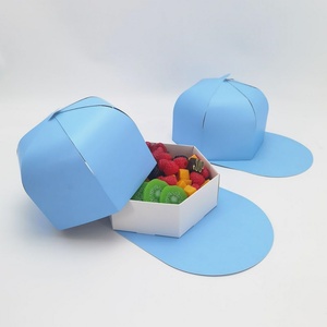 Caja de Regalo con Forma de Gorra de Béisbol para el Día del Padre, Baby Shower, Revelación de Género, Decoración de Cumpleaños, Dulces y Charcutería - Product Image 2