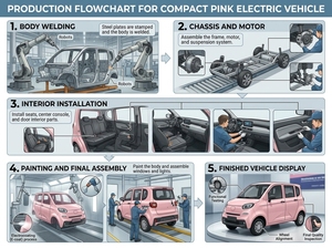 Expérience de Conduite Agréable et Confortable, Sensation de Conduite Facilitée ; Voiture Électrique Urbaine 72V 5000W Certifiée CEE - Product Image 2