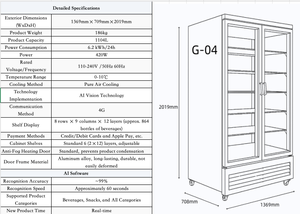 Distributore Automatico AI a Doppia Porta di Grande Capacità con Pagamento Tramite Carta di Credito e Monitoraggio Remoto per Centri Commerciali e Vendita al Dettaglio Senza Personale di <span class=keywords><strong>Snack</strong></span> - Product Image 2