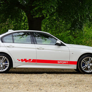 Película de vinilo para <span class=keywords><strong>coche</strong></span>, <span class=keywords><strong>pegatina</strong></span> de decoración de rayas laterales para puerta, <span class=keywords><strong>pegatina</strong></span> de <span class=keywords><strong>tuning</strong></span> deportivo para <span class=keywords><strong>coche</strong></span> - Product Image 2