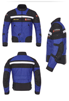 Jaket Keselamatan Olahraga Balap Motor & Mobil Duhan Stock Motowolf, Bernapas, dengan Pelindung CE