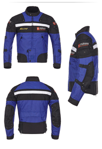 Chaqueta de Seguridad Deportiva para Motociclismo y Automovilismo Motowolf de Duhan Stock, Transpirable, con Protección CE - Product Image 2