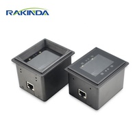 Escáner de código QR programable automático de montaje fijo OEM RD4500 módulo Lector de código de barras de escaneo automático resistente 2D RS232 USB en Stock