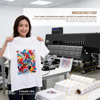 Imprimante textile SIGNSTAR TexJet 1,8 m de largeur d'impression avec 4 têtes d'impression Epson I3200-A1 pour impression numérique par sublimation
