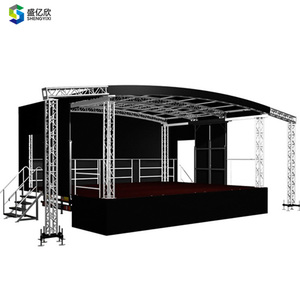 3m ngoài trời buổi hòa nhạc Nhà hát nhôm giàn hệ thống Spigot chiếu sáng tổ chức sự kiện giàn để bán - Product Image 6
