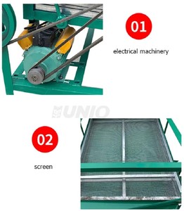 เครื่องคัดแยกและทำความสะอาดเมล็ดพืชอเนกประสงค์สำหรับข้าวโพดและข้าวสารในฟาร์มในแซมเบีย - Product Image 4