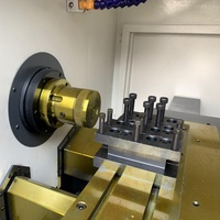 Tour CNC à lit plat numérique à broche unique H32I, haute précision, horizontal, 2 axes, commande GSK988T, portée de coupe 320 mm, petit modèle