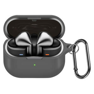 Оптовый милый силиконовый защитный чехол для Samsung Galaxy Buds <span class=keywords><strong>3</strong></span>/<span class=keywords><strong>3</strong></span> Pro, противоударный, с брелоком, мягкий, с возможностью нанесения логотипа OEM - Product Image 4