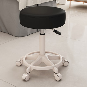 Silla de Salón de Belleza Moderna y Lujosa, Ajustable, Portátil, de Metal, con Bomba Hidráulica, Ergonómica, Giratoria 360 Grados, para Peluquería - Product Image 5