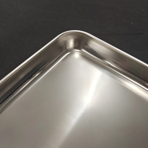 Plaque <span class=keywords><strong>de</strong></span> <span class=keywords><strong>cuisson</strong></span> rectangulaire professionnelle antiadhésive en aluminium 60x40 cm pour <span class=keywords><strong>four</strong></span>, idéale pour le pain, les biscuits et les desserts - Product Image 4