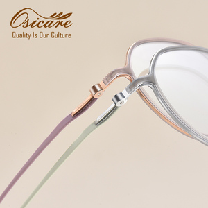 Damen-Brillen Luxuriöse Retro-Brillen Hochwertige Luxus-Brillengestelle Maßgefertigte Brillen für Frauen IP-Titan Optische Fassungen - Product Image 5
