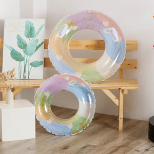 Bouée de natation gonflable en forme de cœur Xiaolu, extra large et épaisse, pour femmes, piscine, parc aquatique - Product Image 2