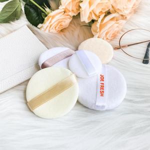 พัฟแป้งฝุ่นทรงกลม ผ้าฝ้ายแท้ ขนาด 30 35 40 มม. พกพาสะดวก สำหรับลงแป้งฝุ่น - Product Image 3