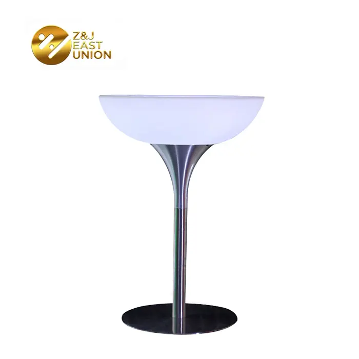 Night Club Buffet Party Led Glowing Cocktail Tables Outdoor Bar Table Furniture
