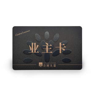 カスタムプラスチック名刺 スポットUV印刷 ロイヤルティカード PVCギフトカード - Product Image 2