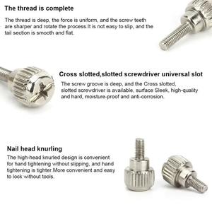 M3 M4 # Tornillos de Cabeza Redonda de Acero al Carbono 6-32 de 10 mm para Cajas de Ordenador, Fuente de Alimentación, Ranuras PCI, Discos Duros HDD - Product Image 4