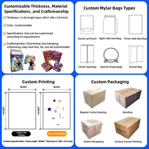 Bolsa Mylar Profesional a Prueba de Niños, Diseño a Prueba de Olores, Bolsa Reutilizable con Cierre Hermético para Productos Médicos - Product Image 3