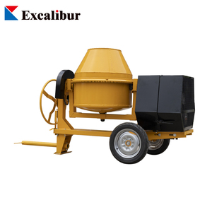 EXCALIBUR Moteur diesel à essence à faible bruit 350 <span class=keywords><strong>L</strong></span> Volume de tambour Bétonnière pour la construction - Product Image 2