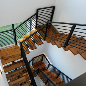<span class=keywords><strong>Escalier</strong></span> intérieur design en bois pour maison et villa, <span class=keywords><strong>escalier</strong></span> sur mesure <span class=keywords><strong>avec</strong></span> <span class=keywords><strong>main</strong></span> <span class=keywords><strong>courante</strong></span> en verre et acier inoxydable - Product Image 2