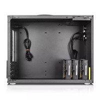 Portable MicroATX Mid Tower PC Case with USB 3.0 Type-C Interface Aluminum Alloy Desktop Gaming Computer SPCC Glass