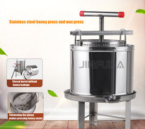 Chất lượng cao thép không gỉ tổ ong sáp ong mật ong Lược sáp ong Máy ép mật ong Máy chế biến bán từ Trung Quốc - Product Image 3