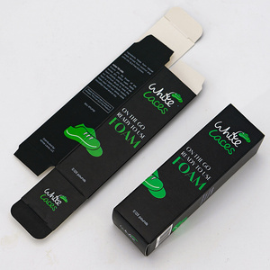 Hộp Dây Giày Thương Hiệu Cá Nhân Màu Đen Chống Nước Logo Tùy Chỉnh Hộp Giấy Bao Bì Sản Phẩm Chất Lượng Cao In Màu - Product Image 5