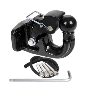 Nouvelle plaque de montage de <span class=keywords><strong>crochet</strong></span> d'<span class=keywords><strong>attelage</strong></span> en acier/métal pour <span class=keywords><strong>adaptateur</strong></span> d'<span class=keywords><strong>attelage</strong></span> avec connecteur de remorque à bille de verrouillage à broche accessoires de remorquage camping-car RV - Product Image 6