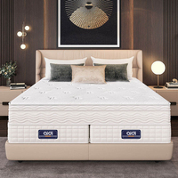 Matelas Hôtelier en Latex Naturel Taille King Queen Échantillon Gratuit Usine Confort Royal 7 Zones Ressorts Ensachés Mousse Éponge