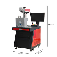 Machine de marquage laser à fibre MOPA à contraste élevé 50W pour les marques graphiques et textuelles