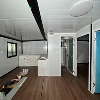 Maisons Containers Dépliables Prêtes à l'Emploi en Gros 30ft 40ft 2 Chambres pour Salon Restaurant