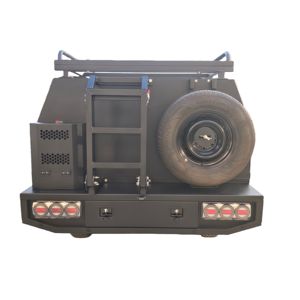 Boîte de rangement pour camionnette en alliage d'aluminium de qualité supérieure, avec capot rigide amovible pour utilisation extérieure - Product Image 5