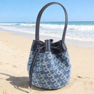 Bolso Mini Tipo Cubo OEM para Mujer, Bolso de Mano con Cordón, Bolso Pequeño de Moda, Logotipo Personalizado, Marca Privada - Product Image 1