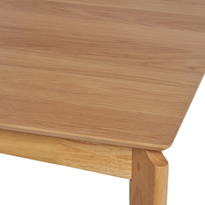 Classic Oak <b>Wood</b> Dining <b>Table</b> <b>Solid</b> Hardwood Construction Natural Finish Dining <b>Table</b> for Home Kitchen Restaurant Dining Room - Product Image 4