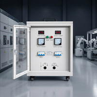 Convertisseur de phase 50 kVA 60 kVA 240 V vers 415 V, transformateur monophasé vers triphasé pour moteur industriel avec ligne neutre