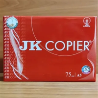 JK Copieur A4 Papier D'impression Blanc 70gsm/75gsm/80gsm Copie Papier pour Lettres Meilleur Prix Bonne Vente