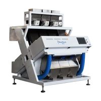 Fabriekslevering 1 Chute Ccd Kleur Sorteerder Gedroogd Fruit Rozijnen Zaden Hennep Rijst Tarwe Optische Sorteermachine