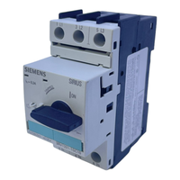 Nouveau Interrupteur d'alimentation Original Prêt à l'emploi 3RV1321-1GC10 6.3A, 400-690V, 50/60Hz pour Automatisation Industrielle et Contrôleur de Programmation PLC en Entrepôt