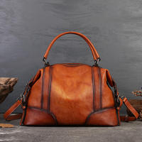 Mode rouge polochon grande taille sacs à main pour femmes dernier Style en cuir véritable luxe épaule sacs fourre-tout dame Mini Design sacs à main